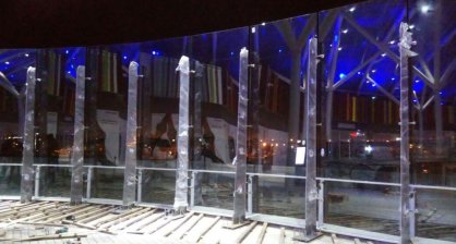 paslanmaz camlı rüzgarlık